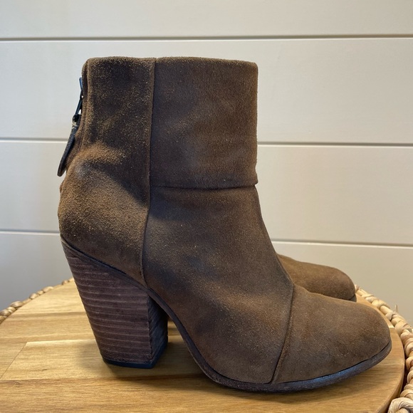 Rag & Bone leather Boots Bootie Size 6 - Picture 3 of 4